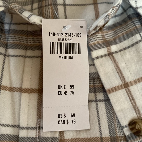 Abercrombie Oversized flannel - Picture 3 of 5